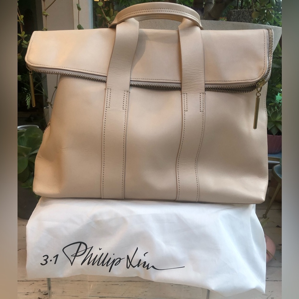 3.1 Philip Lim 31 Hour Bag. Cream colour
